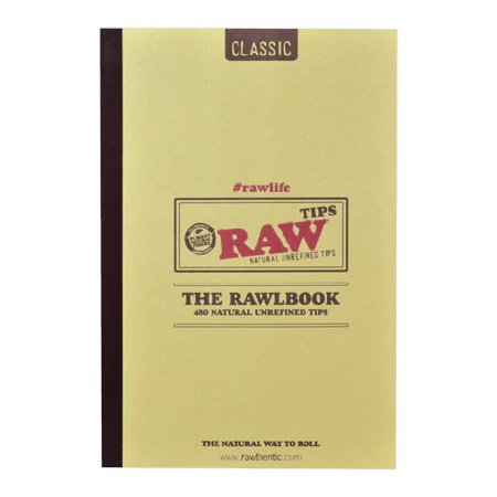 RAW Rawl Book 480 Roach Tips Book