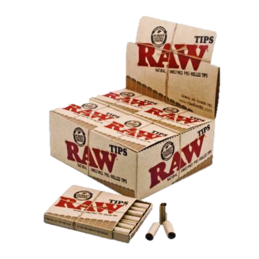 RAW Pre-Rolled Tips 21-pack
