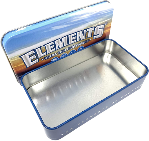 Elements Blue Rolling Tin