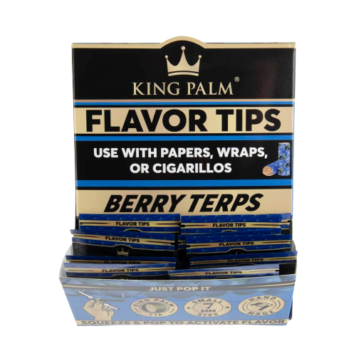 King Palm Terpene Infused Flavour Tips 2-packs